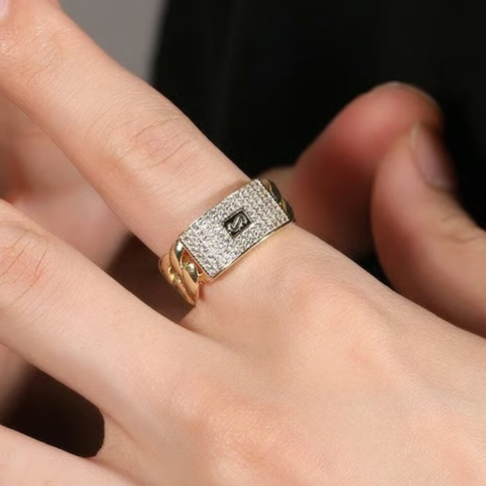 Monaco Style Ring #6 - #9 Jewelry Women-Men Luxury Accessory - Stainless Steel